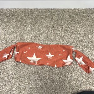 Stone fox swim bikini top off the shoulder top small